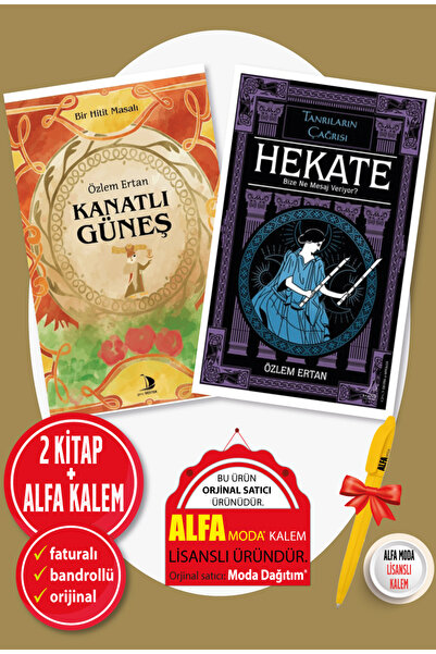 Destek Yayınları Kanatlı Güneş + Hekate Bize Ne Mesaj Veriyor - Tanrıların Ça...