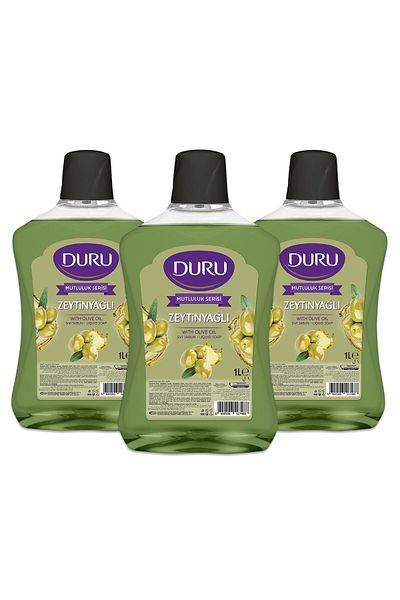 Duru Happiness Series Olive Oil Liquid Soap 3x1 Lt