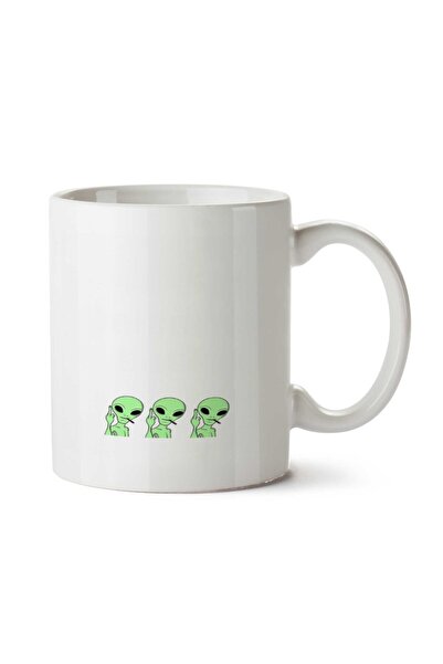 ART HEDİYE Ufo Two Sided Printed Mug