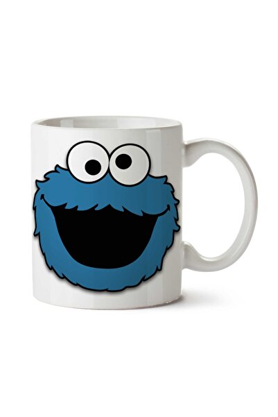 ART HEDİYE كوب كوكي مونستر كوكي مونستر مطبوع على الجانبين