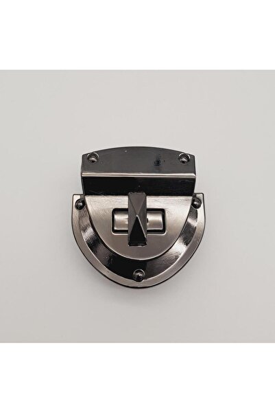 angel çanta aksesuar قفل مثلث اللون المدخن