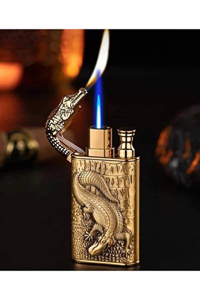 AVİPOLES Timsah Kabartmalı Çakmak Lüx