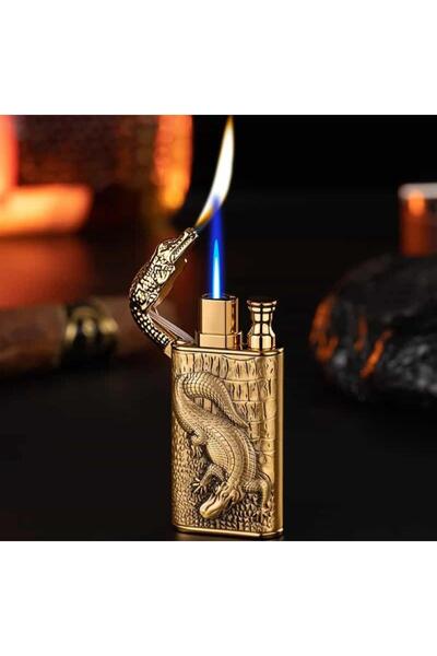 AVİPOLES Timsah Kabartmalı Çakmak Lüx