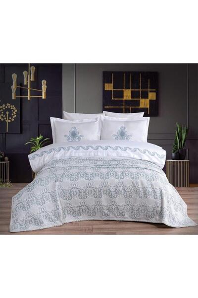 Özdilek مجموعة العروس PIKELI FRESCO MINT