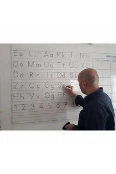 Panda Lettered Manual Abcde Paper Board 120x56 Cm Pan783