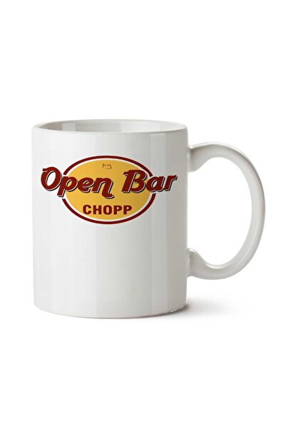 ART HEDİYE كوب هارد روك مطبوع عليه وجهين من Lion Open Bar