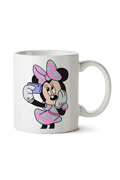 ART HEDİYE Mickey Mouse Minnie Mouse 34 Two Sided Printed Mug