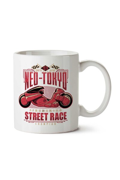 ART HEDİYE كأس نيو طوكيو ستريت سباق تشامبيون أكيرا مطبوع على الجانبين