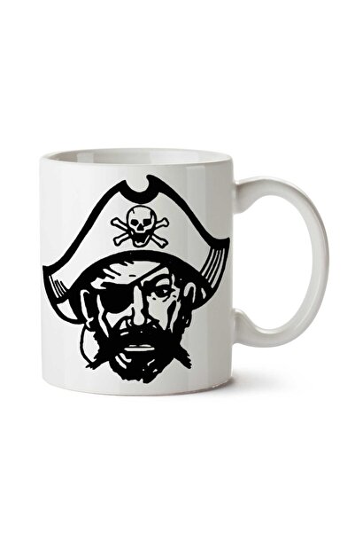 ART HEDİYE كوب Pirate-PNG Pirate مطبوع على الجانبين