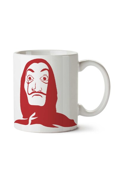 ART HEDİYE كوب La Casa De Papel 2 Peace Manço Style مطبوع على الجانبين