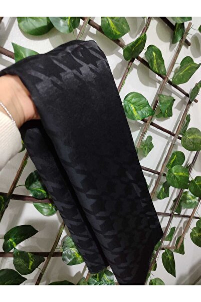 byozlemdagli BLACK SCRAMBLES PATTERNED SHAL