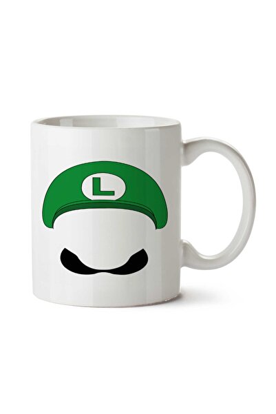 ART HEDİYE كوب لويجي سيلويت مطبوع على الجانبين