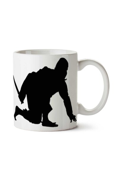 ART HEDİYE كوب Ninja-High-Quality-PNG مطبوع على الجانبين