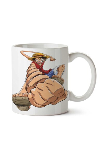 ART HEDİYE One Piece Monkey Luffy Two Sided Printed Mug