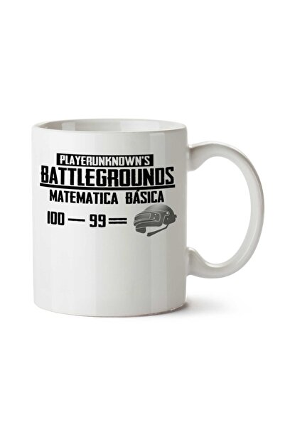 ART HEDİYE Pubg - Math Two Sides Printed Mug