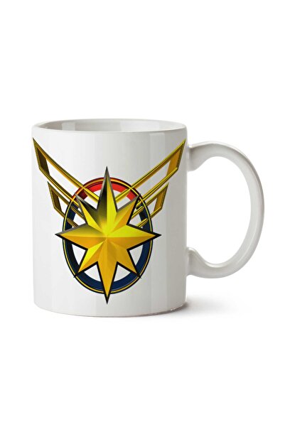 ART HEDİYE كوب مارفل كابتن أمريكا 34 مطبوع على الجانبين