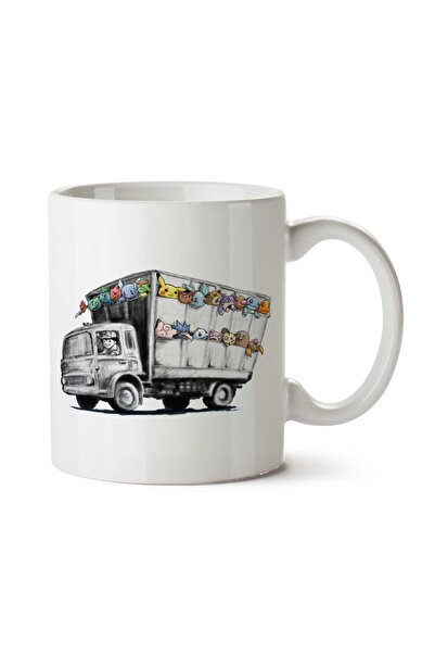 ART HEDİYE كوب بوكيمون تو جو مطبوع على الجانبين