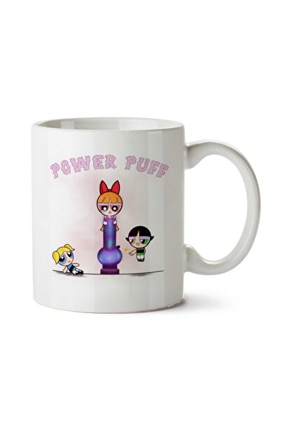 ART HEDİYE كوب Powerpuff Girls 6 مطبوع على الجانبين