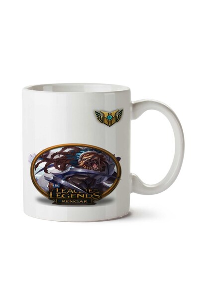 ART HEDİYE Rengar LoL Two Sided Printed Mug