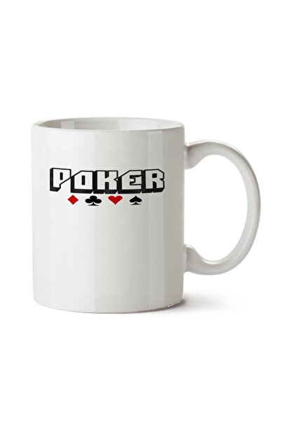 ART HEDİYE كوب بوكر نايبي مطبوع على الجانبين