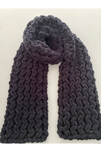 ÖRGÜCÜ DESİGN Puffy Scarf - πλεκτό κασκόλ