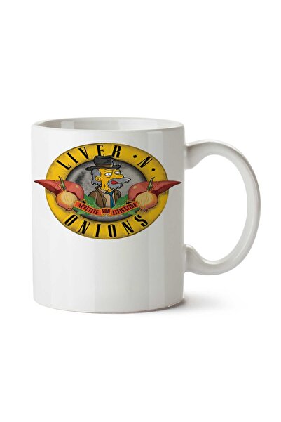 ART HEDİYE Liver N Onions Two Side Printed Mug