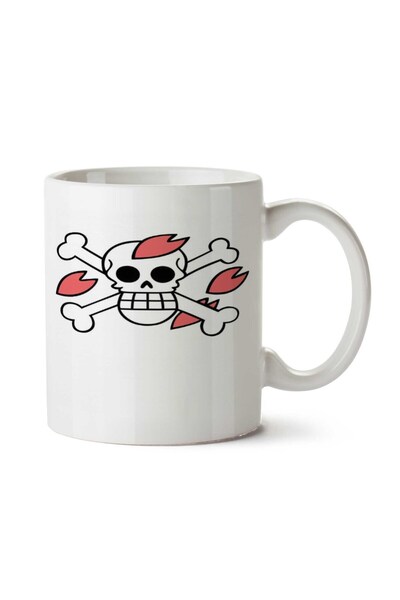 ART HEDİYE قطعة واحدة - كوب مطبوع عليه علم المروحية على الجانبين