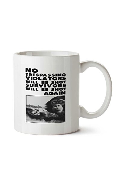 ART HEDİYE كوب MACACO ATIRADOR مطبوع على الجانبين