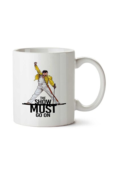 ART HEDİYE كوب كوين فريدي ميركوري مطبوع على الجانبين