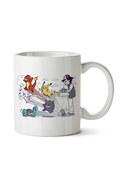 ART HEDİYE Pokemon Pokemobile Crash Two Side Printed Mug