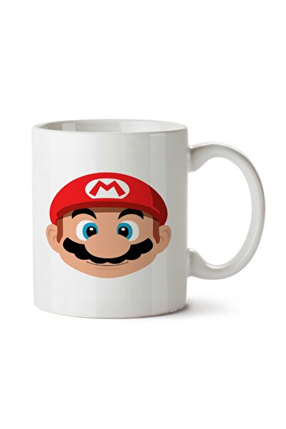 ART HEDİYE كوب ماريو 3 وجه صورة ظلية مطبوع على الجانبين