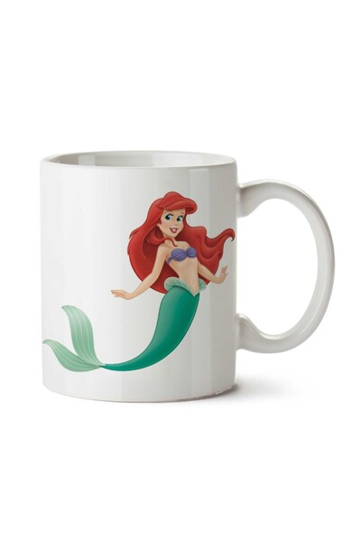 ART HEDİYE كوب مطبوع على الجانبين من Mermaid-Free-PNG-Image