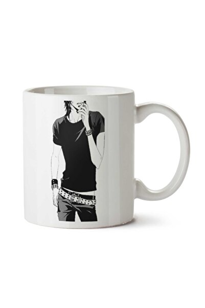 ART HEDİYE Manga-Boy-PNG-Image Two Sided Printed Mug