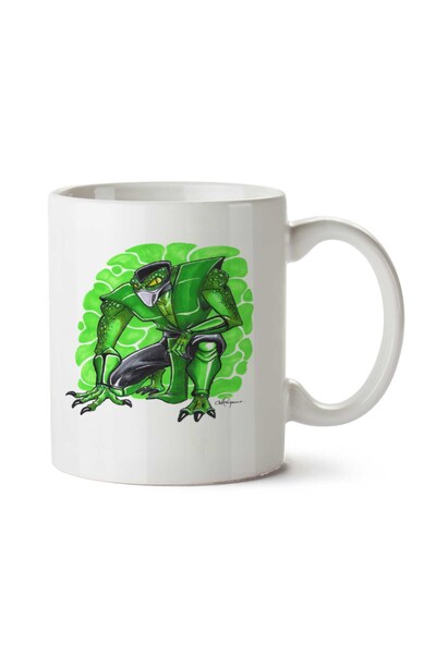ART HEDİYE reptile7 Two Sided Printed Mug