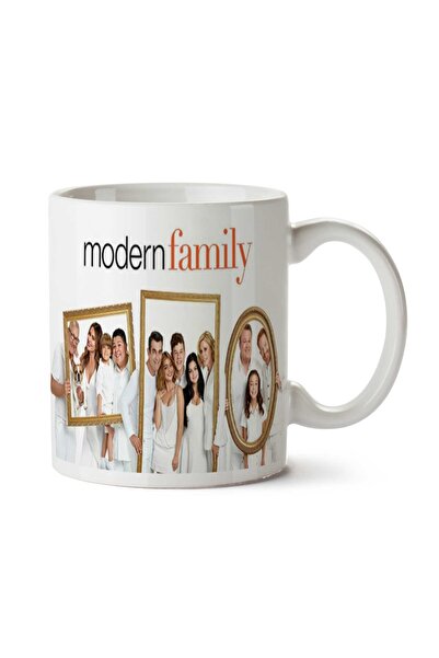 ART HEDİYE كوب مطبوع على الجانبين من Modern Family Leap Day Entity
