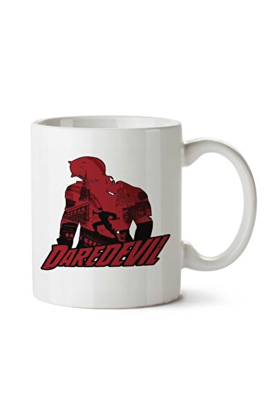 ART HEDİYE كوب مارفل دارديفيل مطبوع على الجانبين