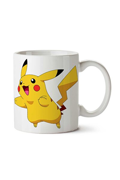 ART HEDİYE كوب بيكاتشو بوكيمون مطبوع على الجانبين