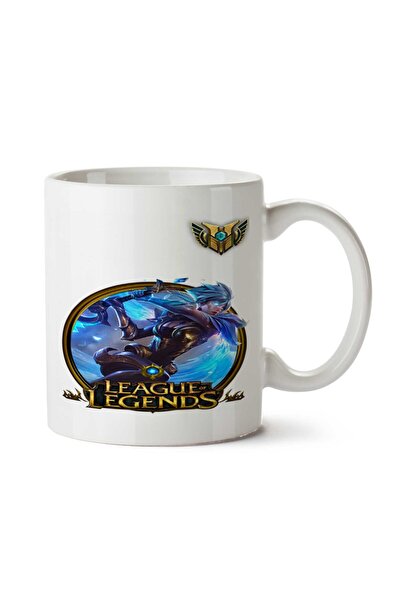 ART HEDİYE كوب Riven LoL مطبوع على الجانبين
