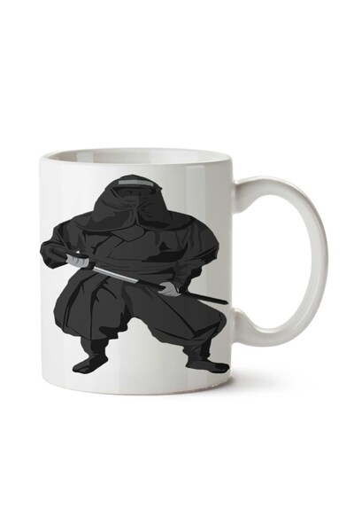ART HEDİYE كوب Ninja-Free-Download-PNG مطبوع على الجانبين
