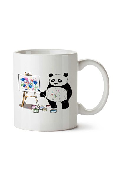 ART HEDİYE كوب مطبوع على الجانبين من Painter Panda