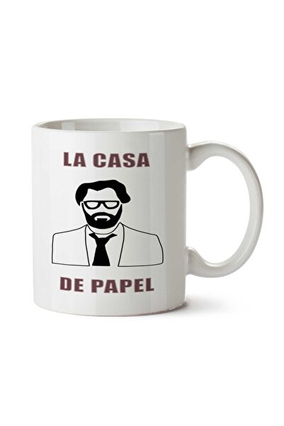 ART HEDİYE La Casa de Papel Professor Beard Two Side Printed Mug