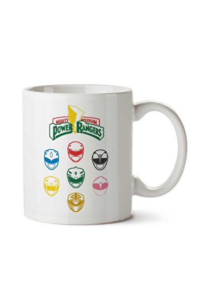 ART HEDİYE Mighty Morphin Power Rangers Original Two Sided Printed Mug