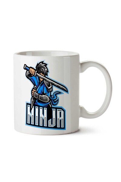 ART HEDİYE كوب Ninja Esport مطبوع على الجانبين