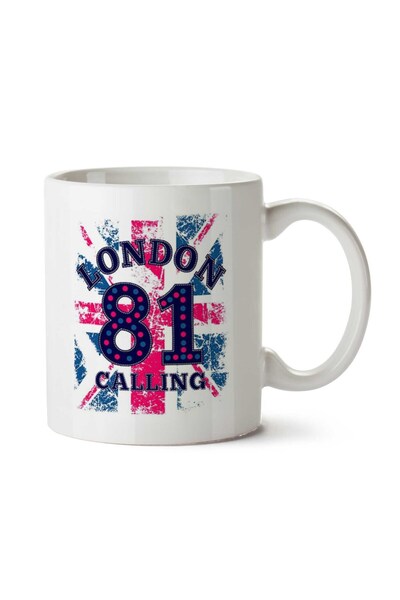 ART HEDİYE كوب زجاجي مطبوع عليه وجهين من Londos 81 Calling