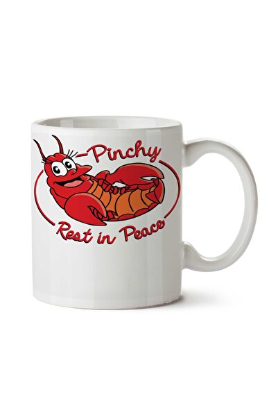 ART HEDİYE كوب Pinchy مطبوع على الجانبين