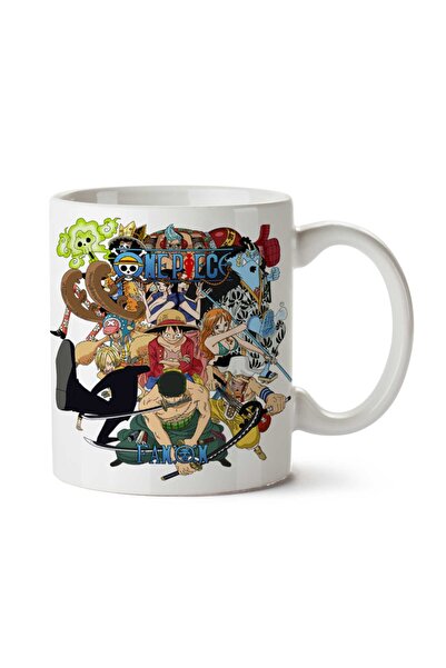 ART HEDİYE One Piece Monkey Luffy Adventure Two Sided Printed Mug