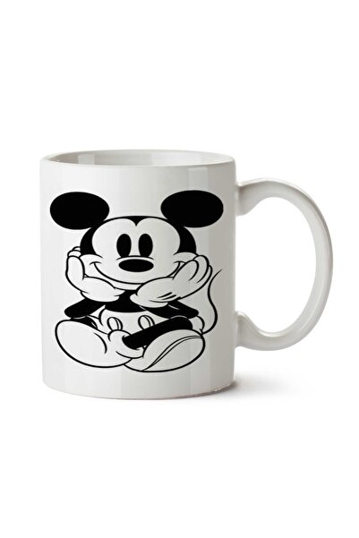 ART HEDİYE كوب ميكي مطبوع على الجانبين