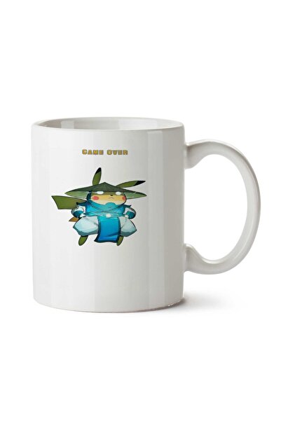 ART HEDİYE كوب بيكاتشو ري دو تروفاو - رايدن مطبوع على الجانبين