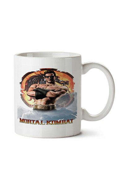 ART HEDİYE MORTAL KOMBAT JONNY CAGE Two Side Printed Mug