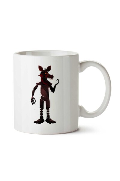 ART HEDİYE كوب Nightmare-Foxy-PNG-Clipart مطبوع على الجانبين